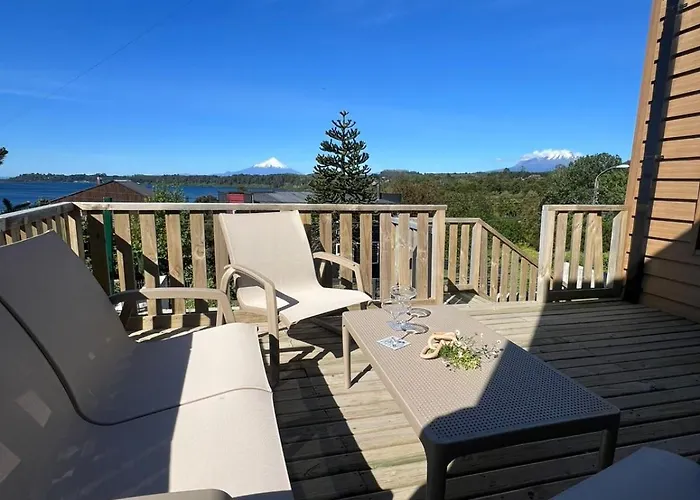 Lujosa Casa En Playa Hermosa Vista Lago Y Volcanes Puerto Varas