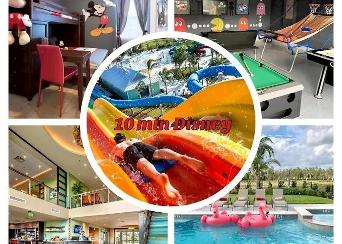 Luxury 6Bd Encore Resort Disney Pvt Pool Game Room Near Disney Water Park Orlando