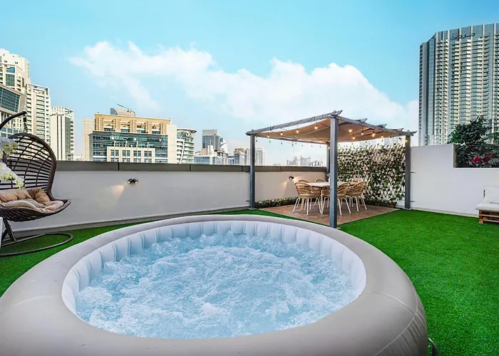 Ferienwohnung Downtown Views - For Big Families & Groups - Up To 13 Guests - 6 Min From Burj Khalifa Dubai