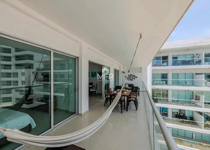 Ferienwohnung Morros Epic - La Boquilla, Seaview & 2Bdr Cartagena 