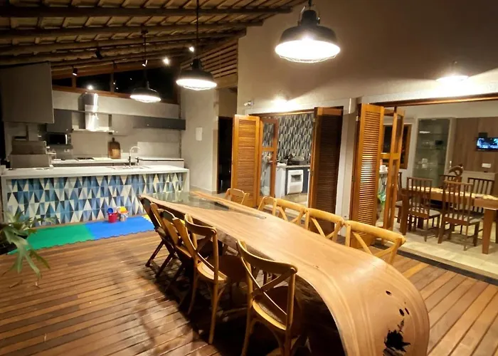 Villa Casa Azul Juquehy Piscina Parilla Maq De Gelo Sao Sebastiao 