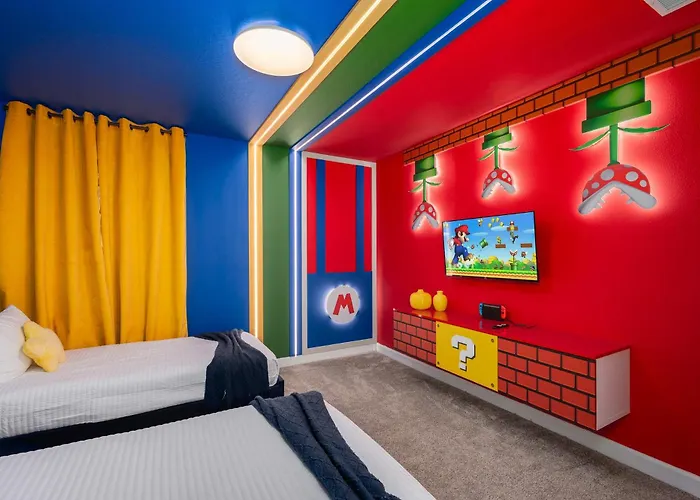 Lazy River Game Room & Heated Pool 10Mi To Disney Kissimmee