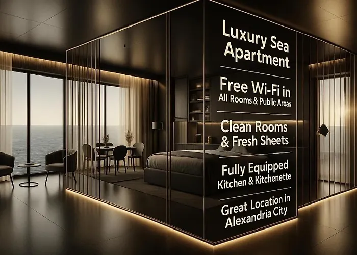 Luxury Sea View Apartment Alexandria