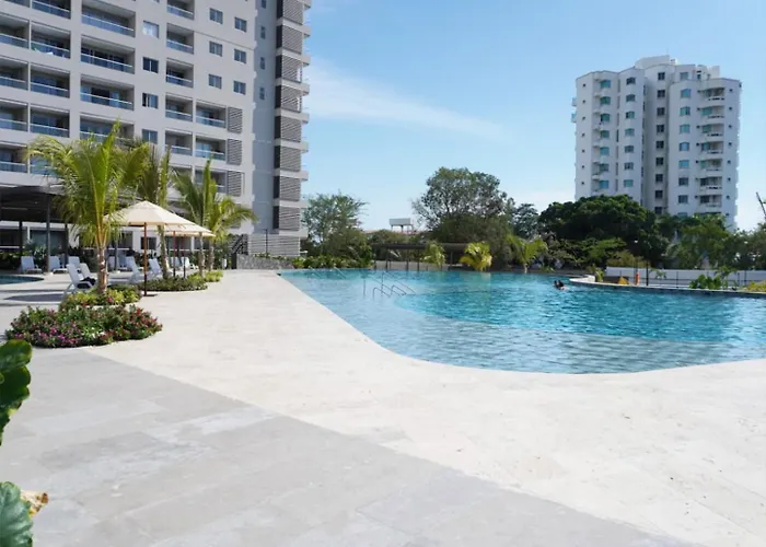 Apartamento Familiar En Santa Marta Con Vista Al Mar Y La Sierra