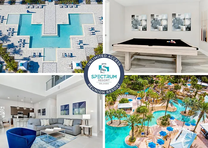Stylish Condo With Pool Table Near Disney With Resort & Waterpark Access - B32-236 Kissimmee