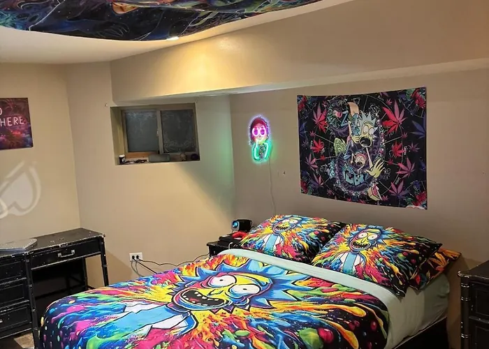420 Friendly 12 PM Check Out 1 Bedroom Basement Chicago