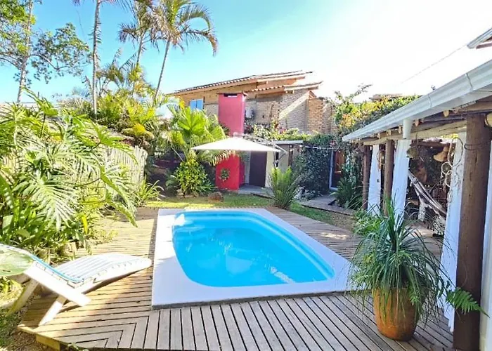 Casa De Praia Com Piscina E Jacuzzi Totalmente Privativa Imbituba 