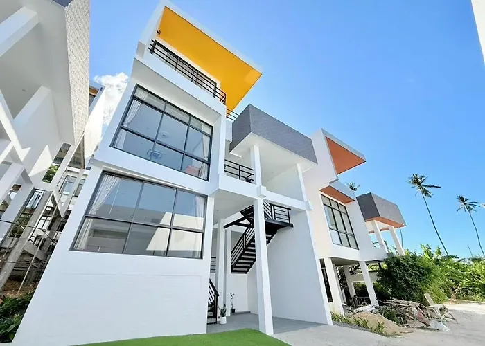 Brand New Luxurious 3 Story Private Rooftop Pool Bophut