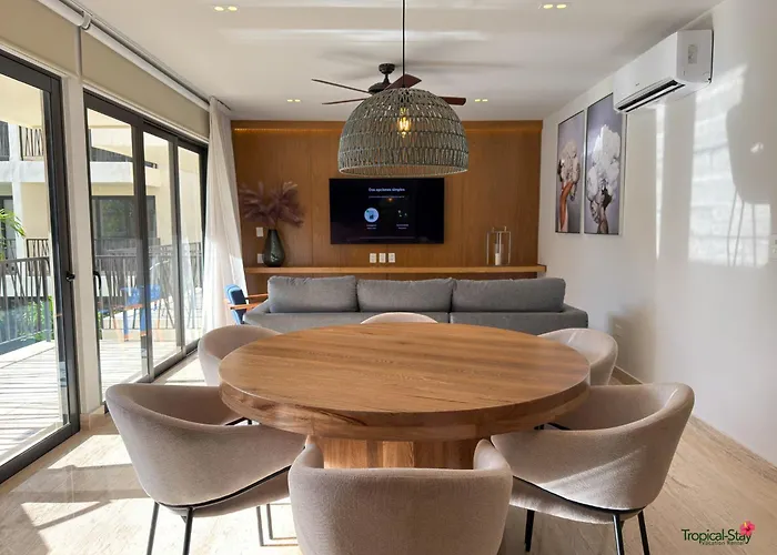 New 2 Bedroom Apartment In Aldea Zama Fast Wifi Tulum
