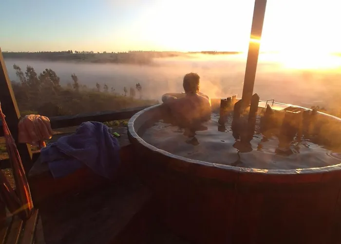Cabana Con Tinaja En Mirador Pichilemu