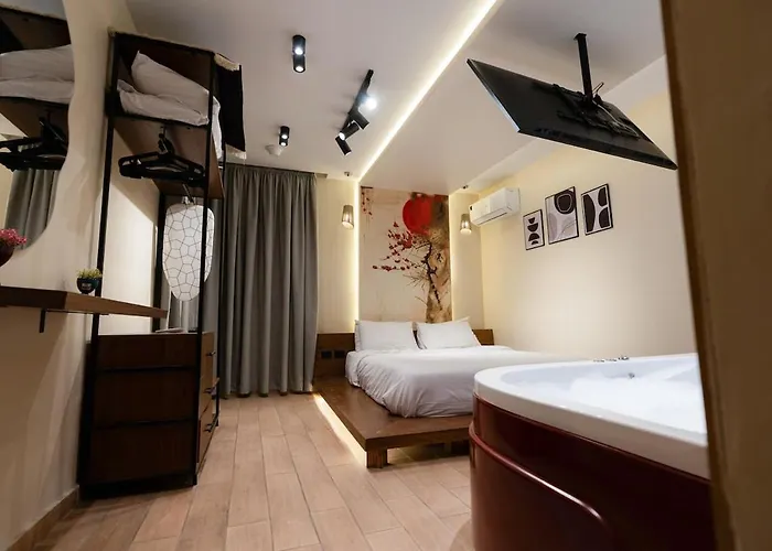 1Bd Studio Jacuzzi, Self-Check In 5 Min Cairo Airport Hotel Romantic