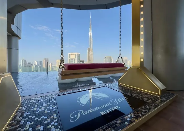 Paramount Midtown Luxury 2Br Sleeps 7 Near Business Bay Metro And Dubai Mall