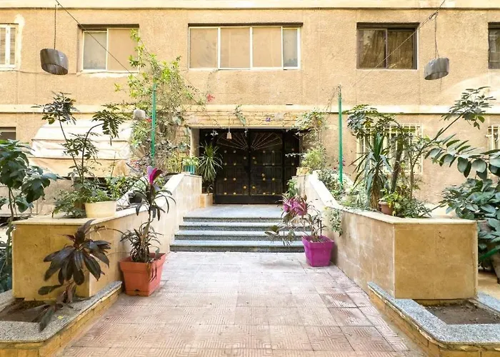 1Bd Studio Jacuzzi, Self-Check In 5 Min Cairo Airport Hotel Romantic