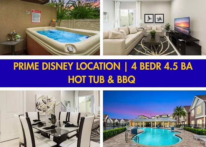 5Min Disney Lovely Villa Hot Tub 130 Orlando