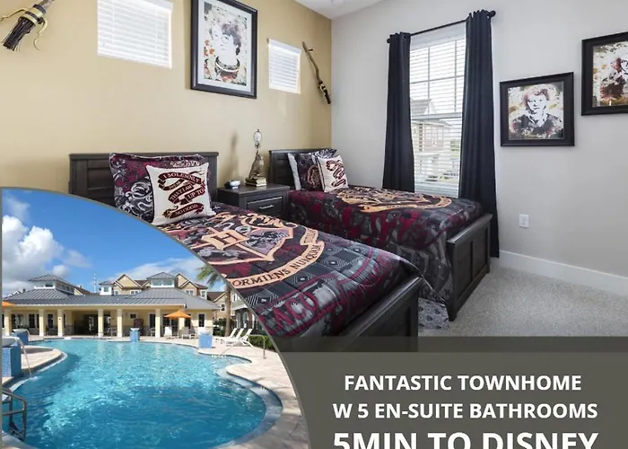 Beautiful Family Villa Patio Area With Bbq 5Min Disney Orlando