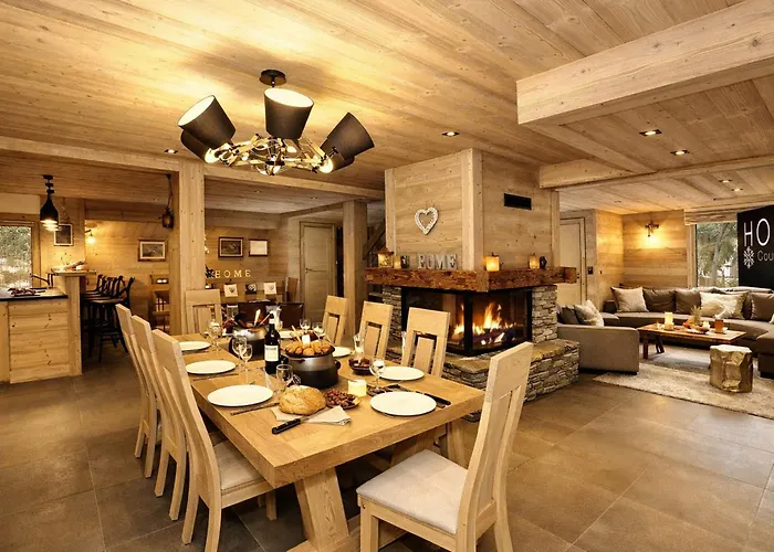 Chalet Moderne 5* A Courchevel La Tania - 12 Pers, Jacuzzi, Sauna, Skis Aux Pieds, Cheminee, Cinema - Fr-1-575-154
