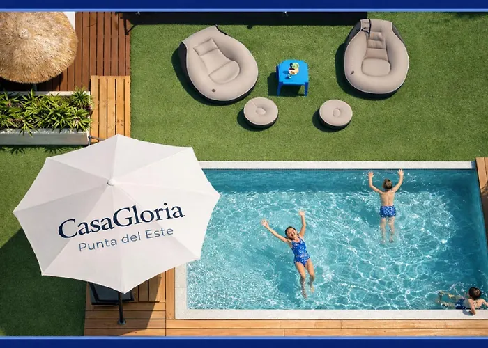 Piscina-Jacuzzi Parrilla Playa Casa 3 Dormitorios Punta del Este
