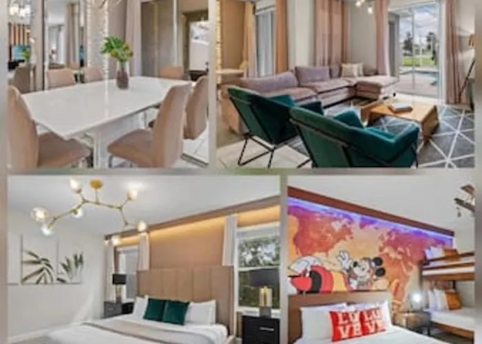 Disney Getaway 4Br Villa W Private Pool Sleeps 12 Kissimmee