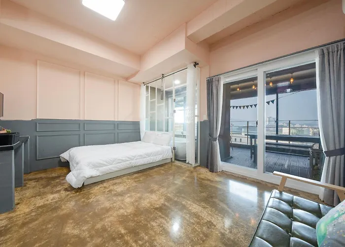 Yeosu Flower Day Ocean View Spa Couple Family Pension