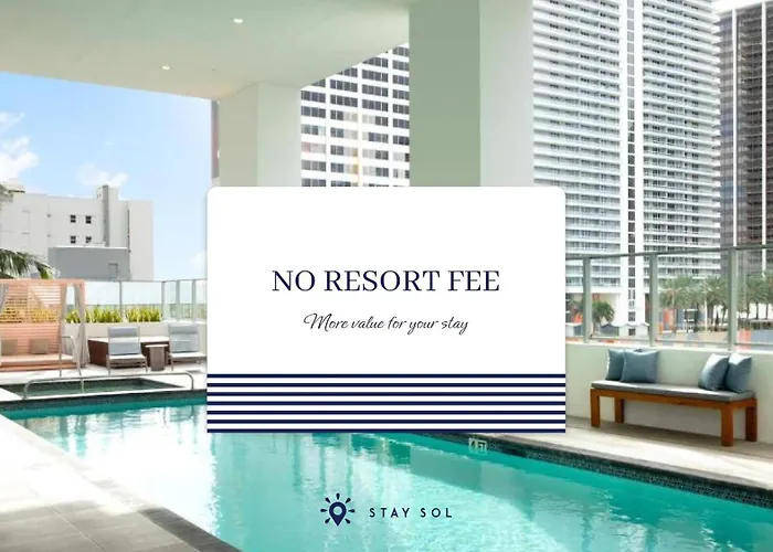 Beautiful Apartment With Gym And Amazing Pool Miami