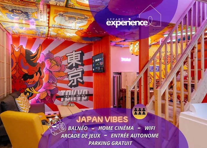 Ferienwohnung Japan Vibes, Jeux, Balneo, Parking Gratuit A Straßburg