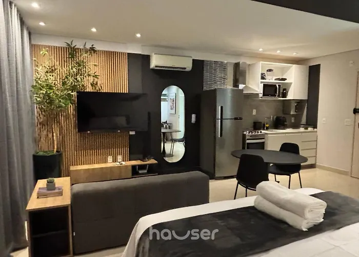 Ferienwohnung St Bueno Ar, Cozinha, Office, Vaga Prox Ao Orion Goiânia