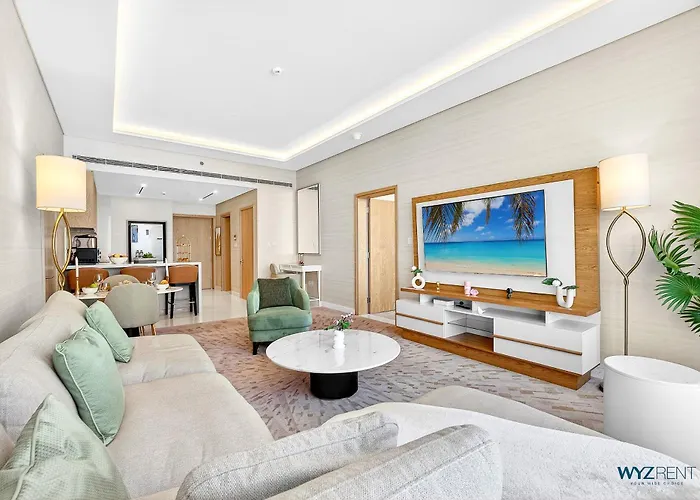 Ferienwohnung Palm Tower 1Br 36F Palm & Sea Views Dubai