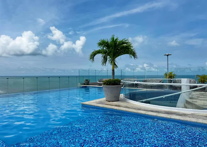 ¡Amazing Beach Duplex! Infinity Pool / Rooftop Cartagena 