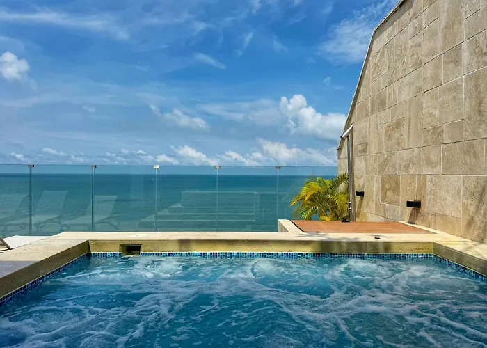 ¡Amazing Beach Duplex! Infinity Pool / Rooftop Cartagena 