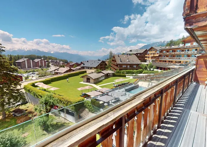 Studio with Private Jacuzzi - Stunning Swiss Alps Views - RPO31-62 Crans-Montana