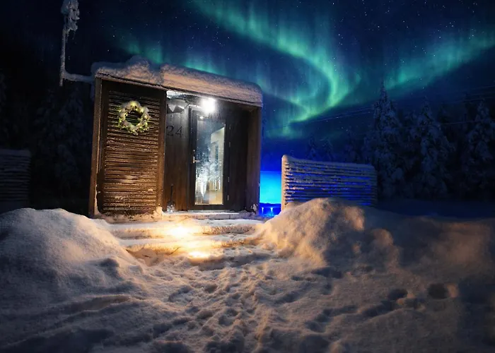 Aurora Igloo Village Yllaes Luna Suite - Hot Tub Ylläsjärvi