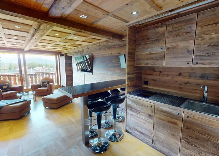 Studio with Private Jacuzzi - Stunning Swiss Alps Views - RPO31-62 Crans-Montana