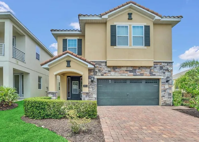 450 Paradise 8Bd Villa- Game Room Poolspa Orlando