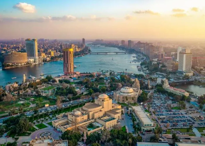 One Katameya شقة لك بالكامل غرفة باثنان سرير وريسبشن و مطبخ مجهز و حمام تراس Kairo