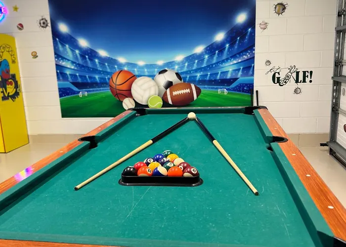 Sunny Oaks Poolside, Pool Spa Games,4M To Disney Orlando