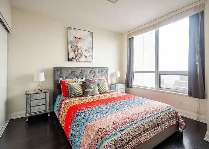 Modern 1 Bedroom Apartment In North York Free Parking Toronto