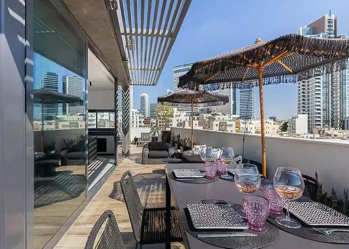 Just 2 Mins Walking From The Best Beaches In Tel Aviv !