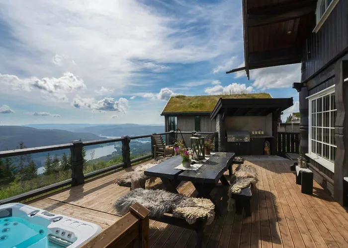 Large Cabin For 20 By Norefjell Ski Resort Noresund