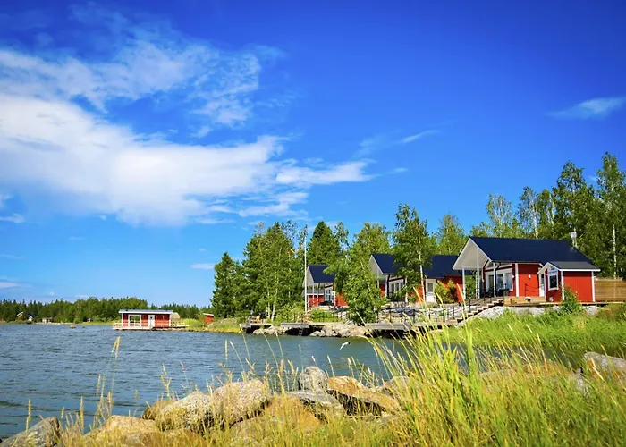 Bergö Havsudden - Cottage Kim with seaview&sauna Vaasa