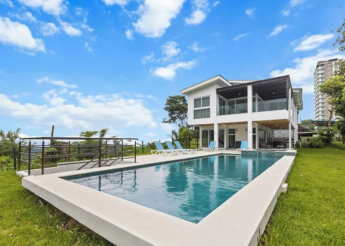 Breathtaking Views From A Luxury New Villa At Mar A Mar Jacó