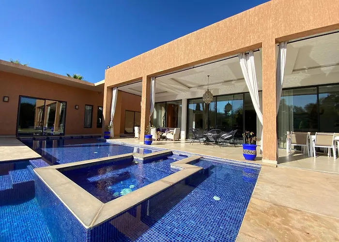 Villa Ines Piscine chauffée&Jacuzzi&Hammam Marrakesch