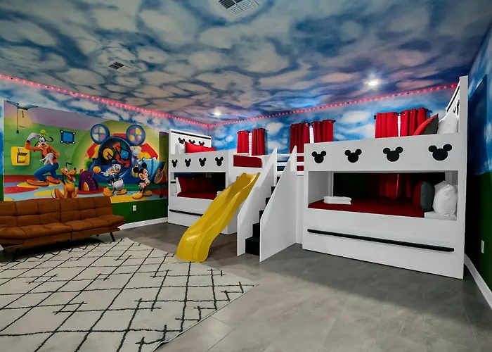 Magical Mickey Home 8 Minutes From Disney Stl109 Kissimmee