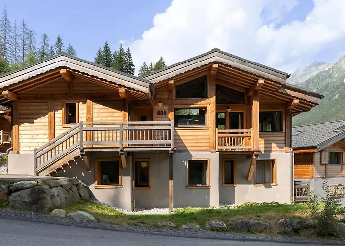 Repos Du Loup - Chalet 4Ch 4Sdb Jacuzzi Bainnordique Chamonix