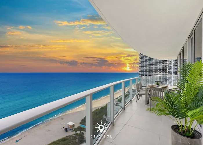 Villa Oceanline 3Br Corner Balcony & Calm Seas Hollywood