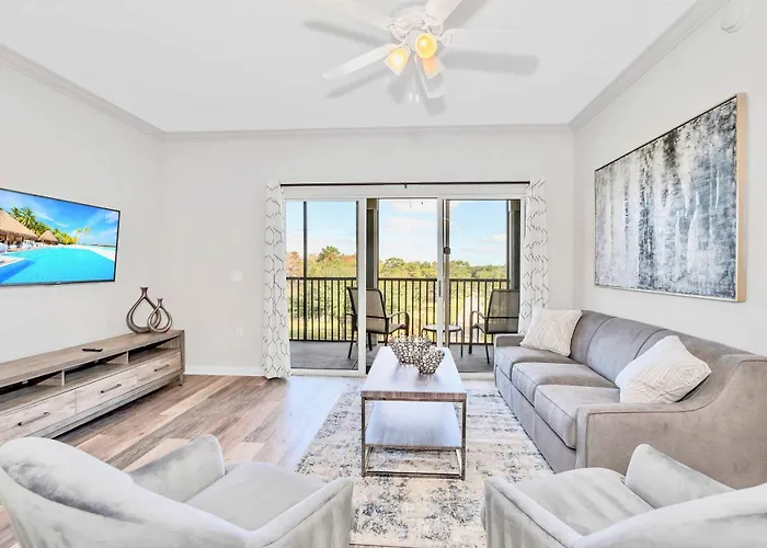 Modern 3Br Condo W Private Patio 7Min To Disney Orlando