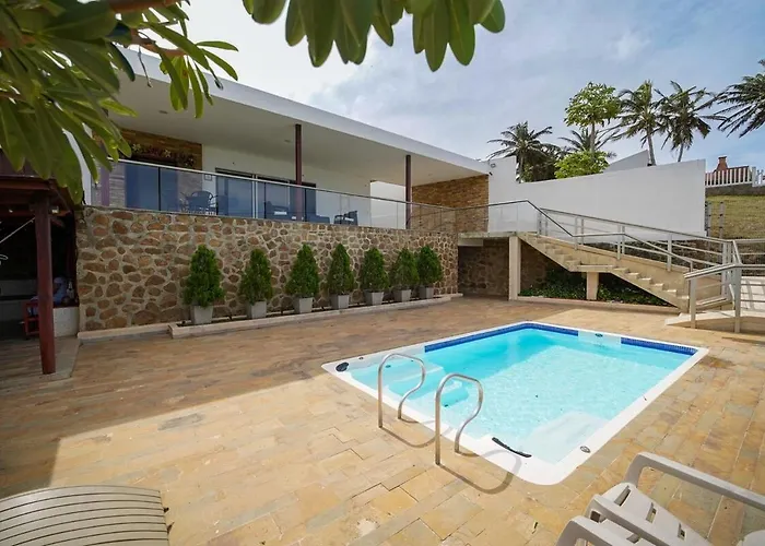Villa Casa Juliana Vista Al Mar Piscina Y Jacuzzi Tubará