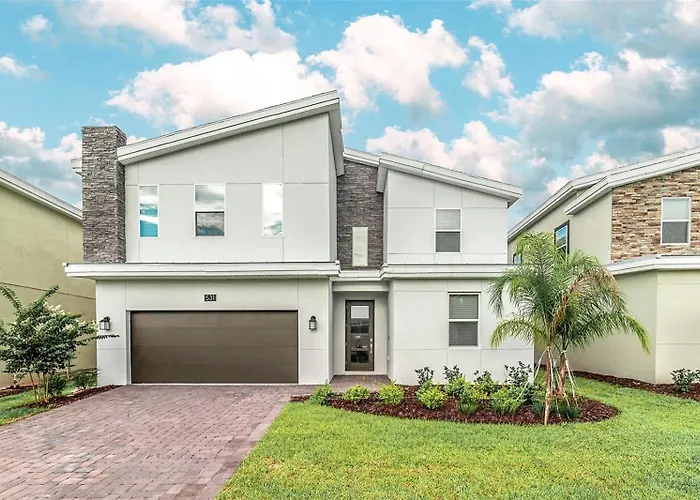 9Br Luxury Villa Private Pool Near Disney Kissimmee