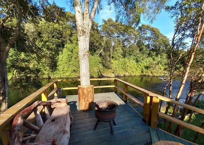 Lodge Con Playa Privada A Orillas Del Rio Maullin Llanquihue