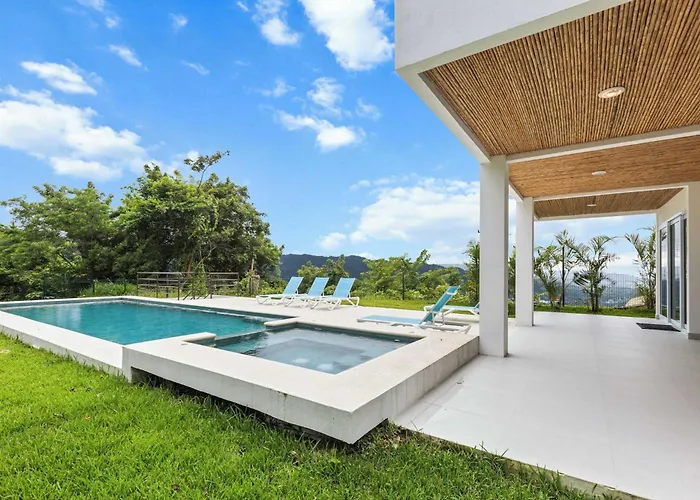 Breathtaking Views From A Luxury New Villa At Mar A Mar Jacó