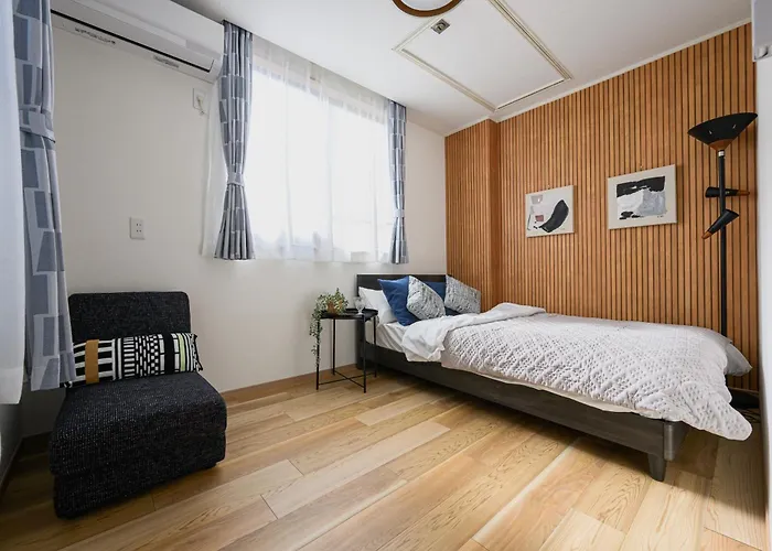 Direct Haneda Access &Onsen 1-Min Walk Samurai Stay Zen Präfektur Tokio